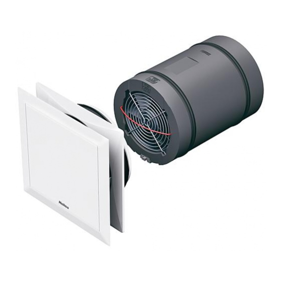 Helios KWL EcoVent Verso EC 45-160 Handbücher