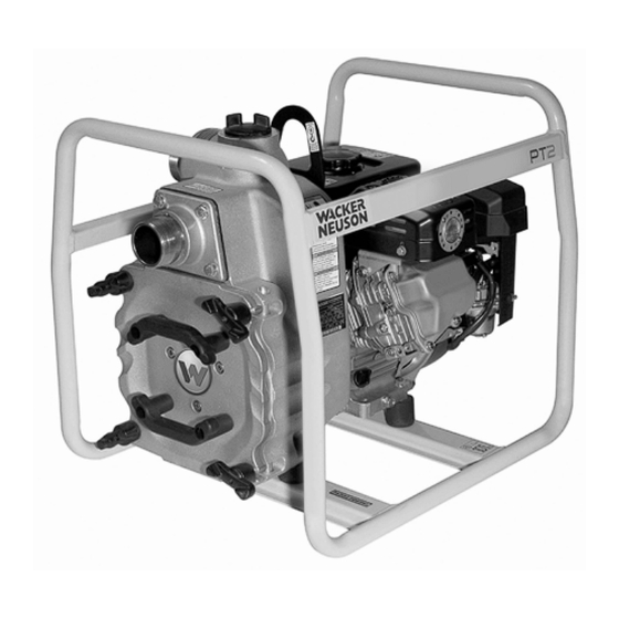 Wacker Neuson PT 2 Betriebsanleitung