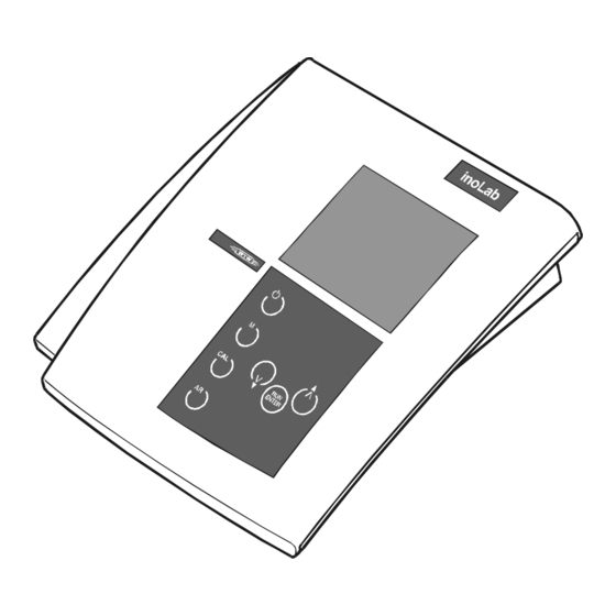 wtw inoLab Cond Level 1 Bedienungsanleitungen