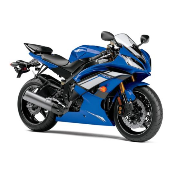 Yamaha YZF-R6 Bedienungsanleitung