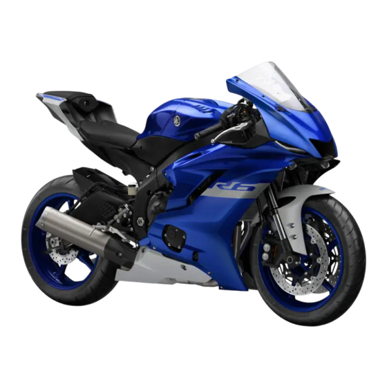 Yamaha YZF-R6 Bedienungsanleitung