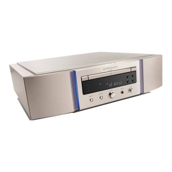 Marantz SA-KI RUBY Anleitung