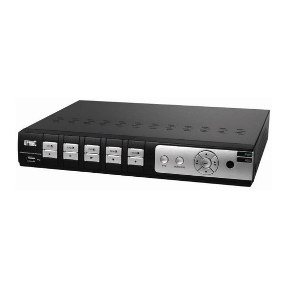 urmet DVR-Serie Benutzerhandbuch