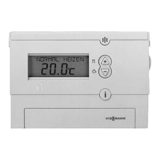 Viessmann Vitotrol 100 Typ RC Montageanleitung