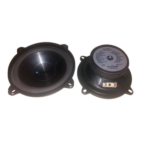 Blaupunkt XL 213.1 Handbuch