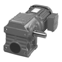SEW-Eurodrive SPIROPLAN W S 7 Serie Montage- Und Betriebsanleitung