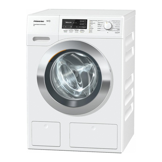 Miele WKH 272 WPS Gebrauchsanweisung