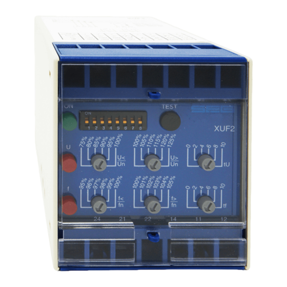 Seg Professional XUF2 Handbuch
