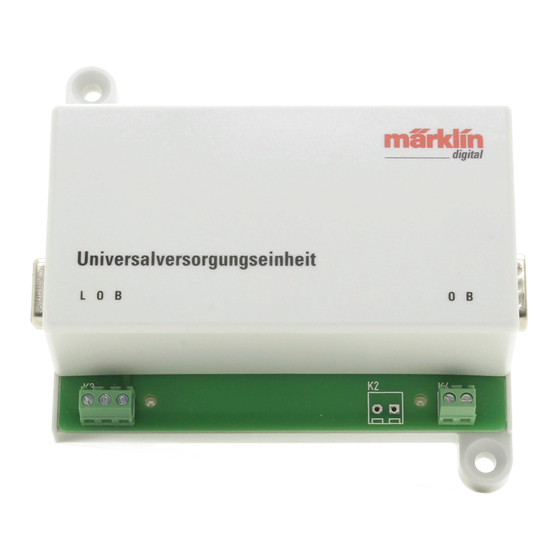 Märklin 60822 Bedienungsanleitung