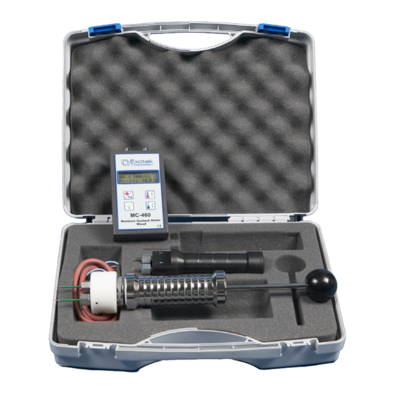 Exotek instruments MC-460 Bedienungsanleitung