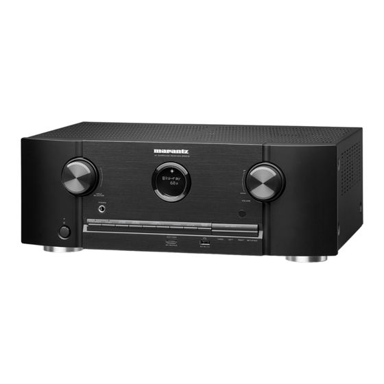 Marantz SR5012 Kurzanleitung