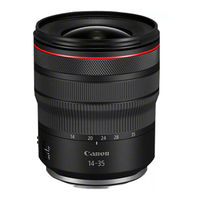 Canon RF 14-35mm F4 L IS USM Bedienungsanleitung