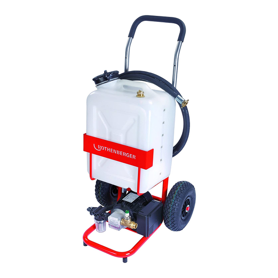 Rothenberger ROSOLAR PUMP Bedienungsanleitung