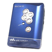 Sony Walkman WM-EX501 Bedienungsanleitung