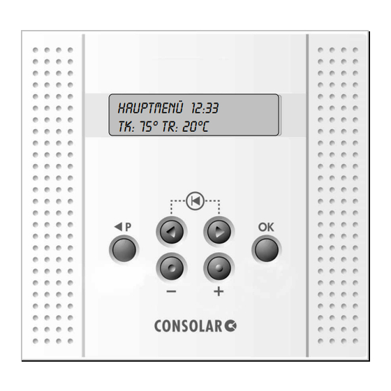Consolar TDA062 Betriebsanleitung
