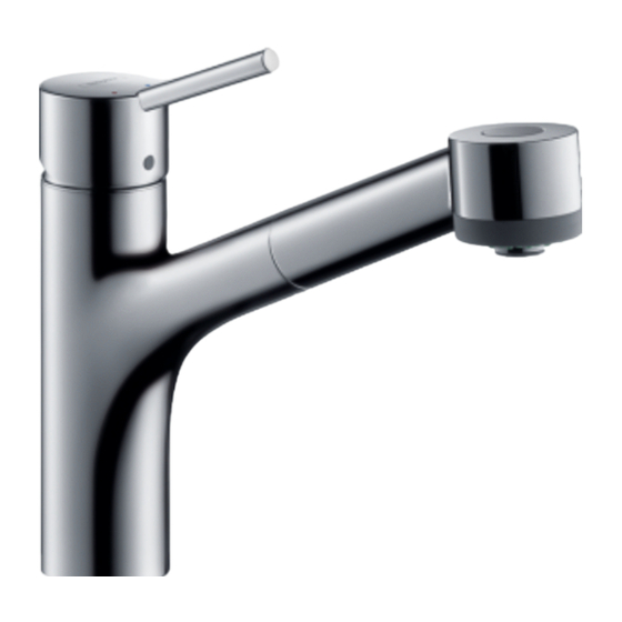 HANSGROHE Talis M52 170 2jet 32841009 Gebrauchsanleitung, Montageanleitung