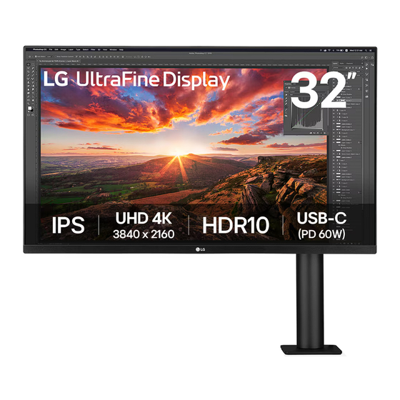LG 32UN880K Bedienungsanleitung