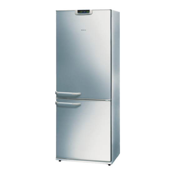 Bosch KGU Serie Gebrauchsanweisung