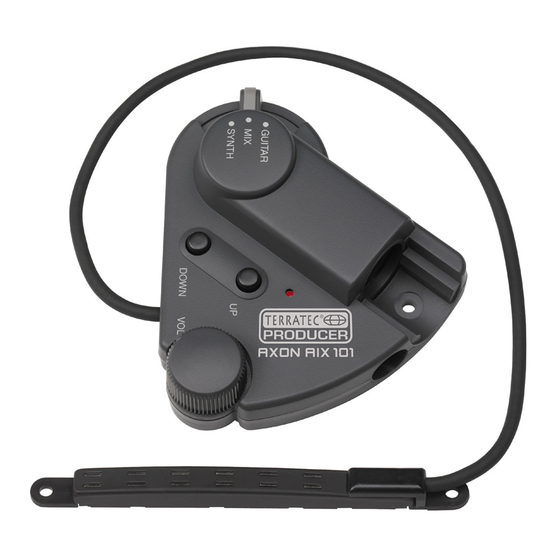 TerraTec AXON AIX 101 Handbuch