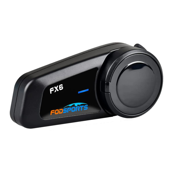 FODSPORTS FX6 Bedienungsanleitung