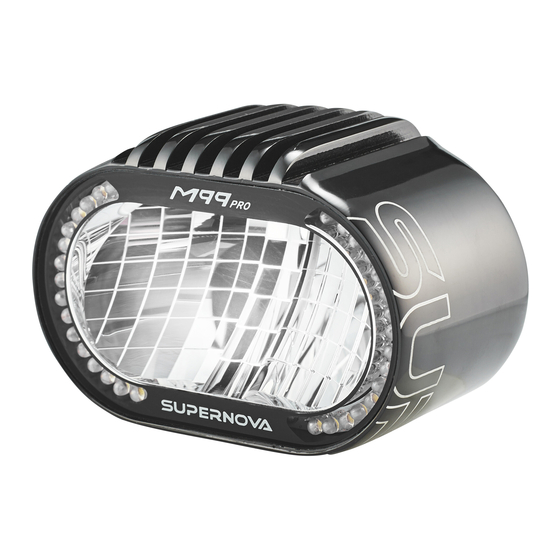 SUPERNOVA M99 PRO Anleitung