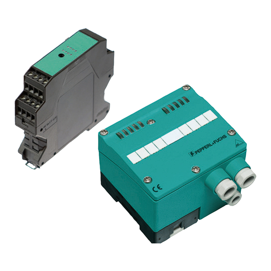 Pepperl+Fuchs VBA-4E-G4-PT100 Handbuch
