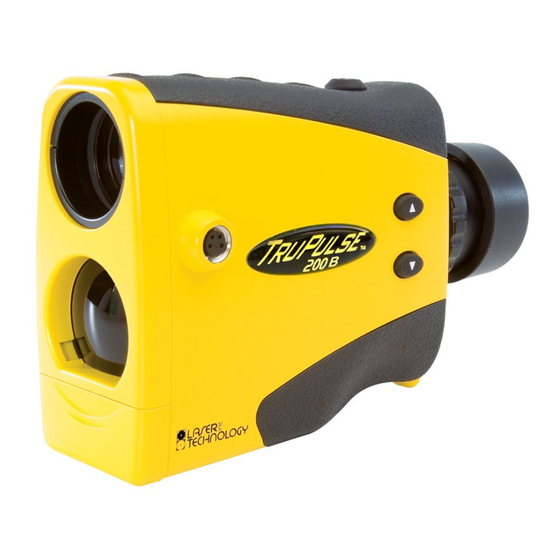 Laser Technology TRUPULSE 200 Benutzerhandbuch
