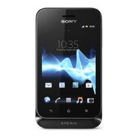 Sony Xperia tipo ST21i Bedienungsanleitung