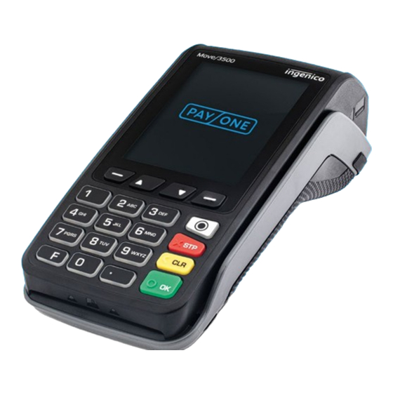 PAYONE MOVE/3500 SCHNELLSTARTANLEITUNG Pdf-Herunterladen | ManualsLib