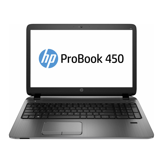 HP ProBook 450 G2 Handbücher