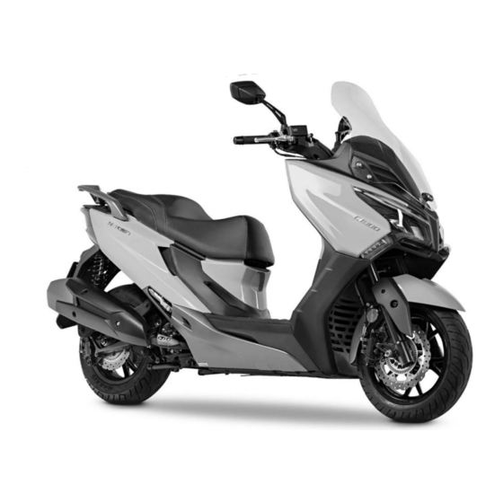 KYMCO X-Town CT 125i CBS Bedienerhandbuch