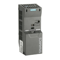 Siemens SINAMICS G120 CU240E Betriebsanleitung