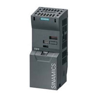 Siemens SINAMICS G120 CU240S DP Betriebsanleitung