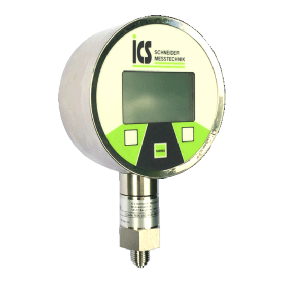 ICS IDM01 Betriebsanleitung