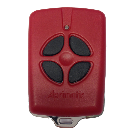 Aprimatic TM4 Handbuch