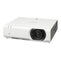 Sony VPL-CX236 Kurzreferenz