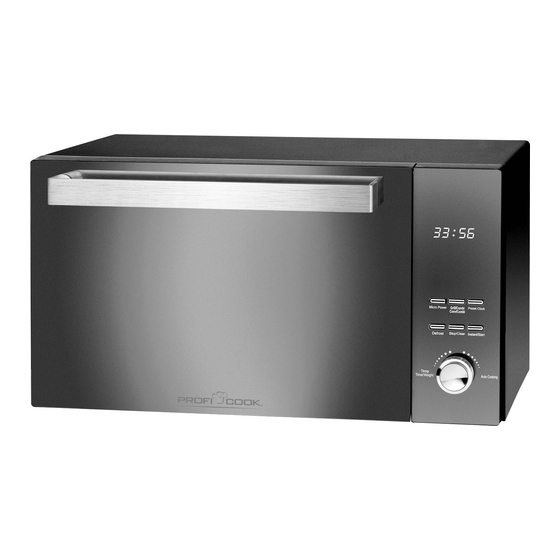 Profi Cook PC-MWG 1204 Bedienungsanleitung, Garantie