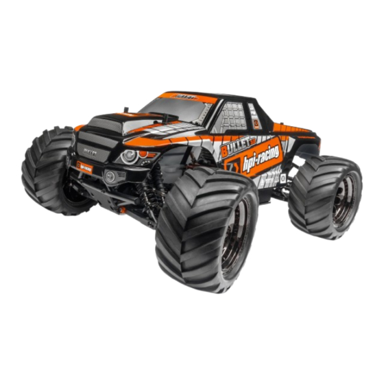 HPI Racing Bullet Nitro 3.0 Bauanleitung