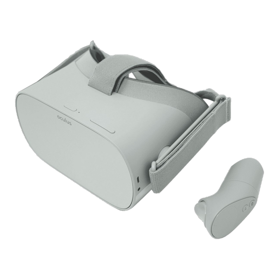 VR Expert Oculus Go 32 GB Schnellstartanleitung