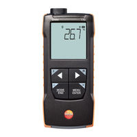 testo 110 Bedienungsanleitung