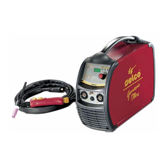 Selco Genesis 1700 TLH Betriebsanweisung