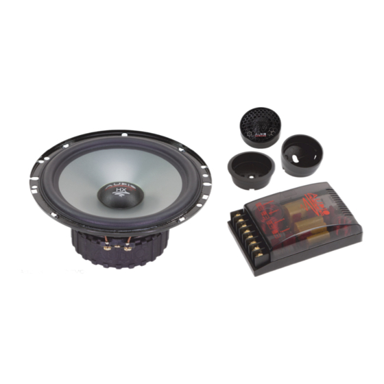 Audio System HX 100 SQ EVO Anleitung