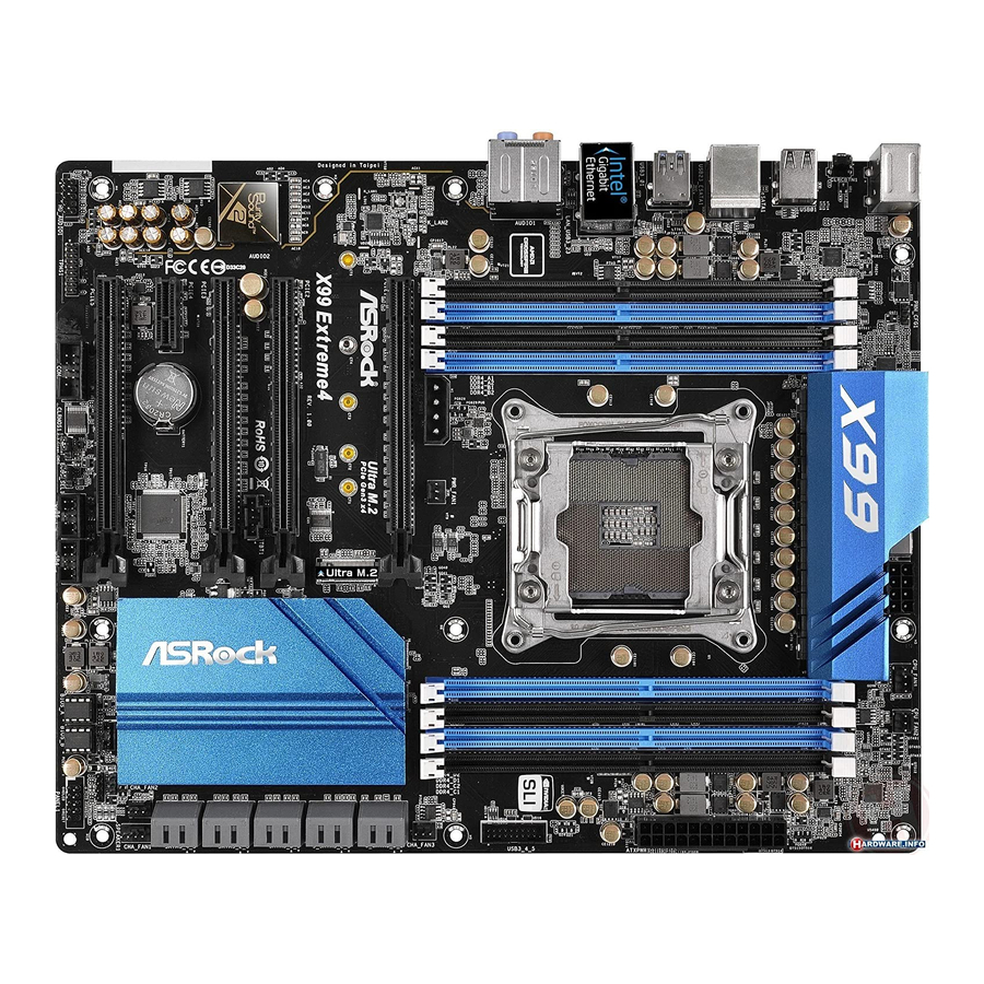 ASROCK X99 Extreme4 Bedienungsanleitung