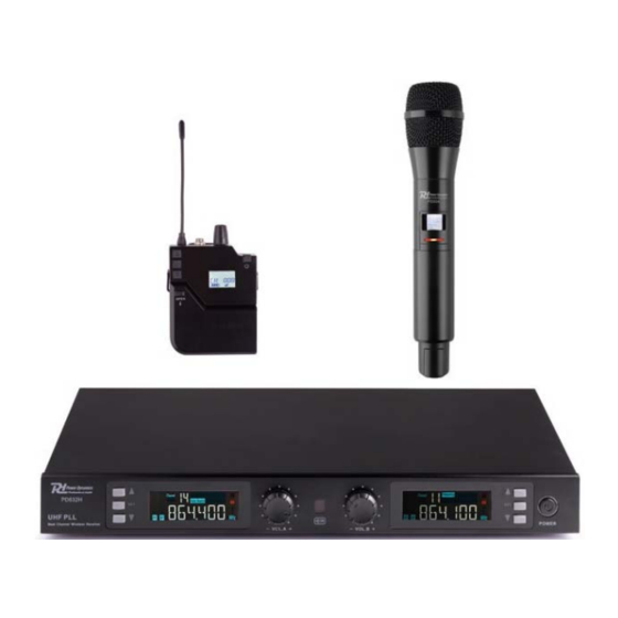 Power Dynamics PD632 Serie Bedienungsanleitung