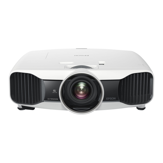 Epson Home Cinema EH-TW9200W Bedienungsanleitung