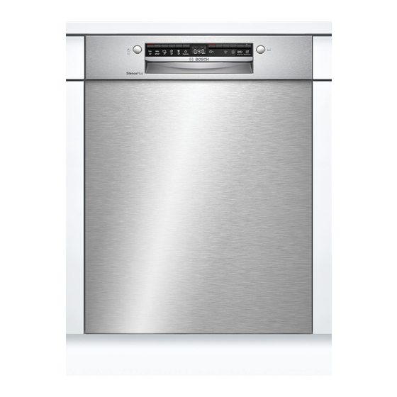 Bosch SGU4HCS48E Gebrauchsanleitung