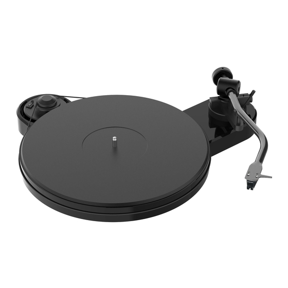 Pro-Ject Audio Systems RPM 3 Carbon Bedienungsanleitung