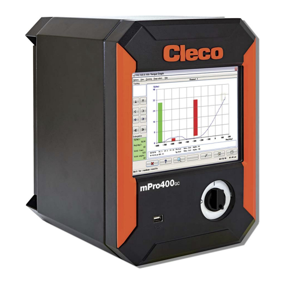 Cleco mPro400GC Schnelleinstieg
