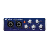 PRESONUS AudioBox USB 96 Kurzanleitung