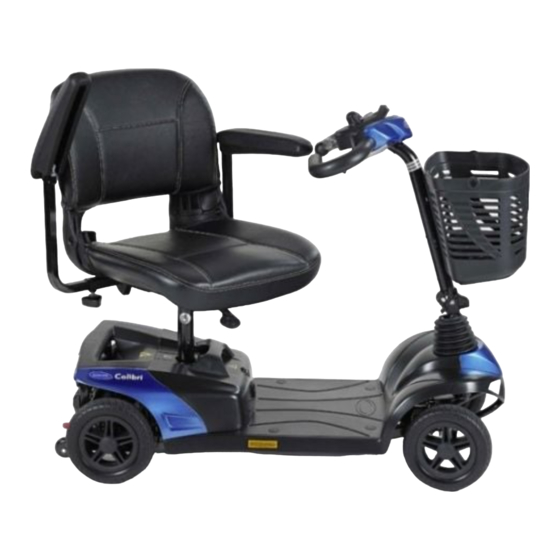 Invacare Colibri Gebrauchsanweisung